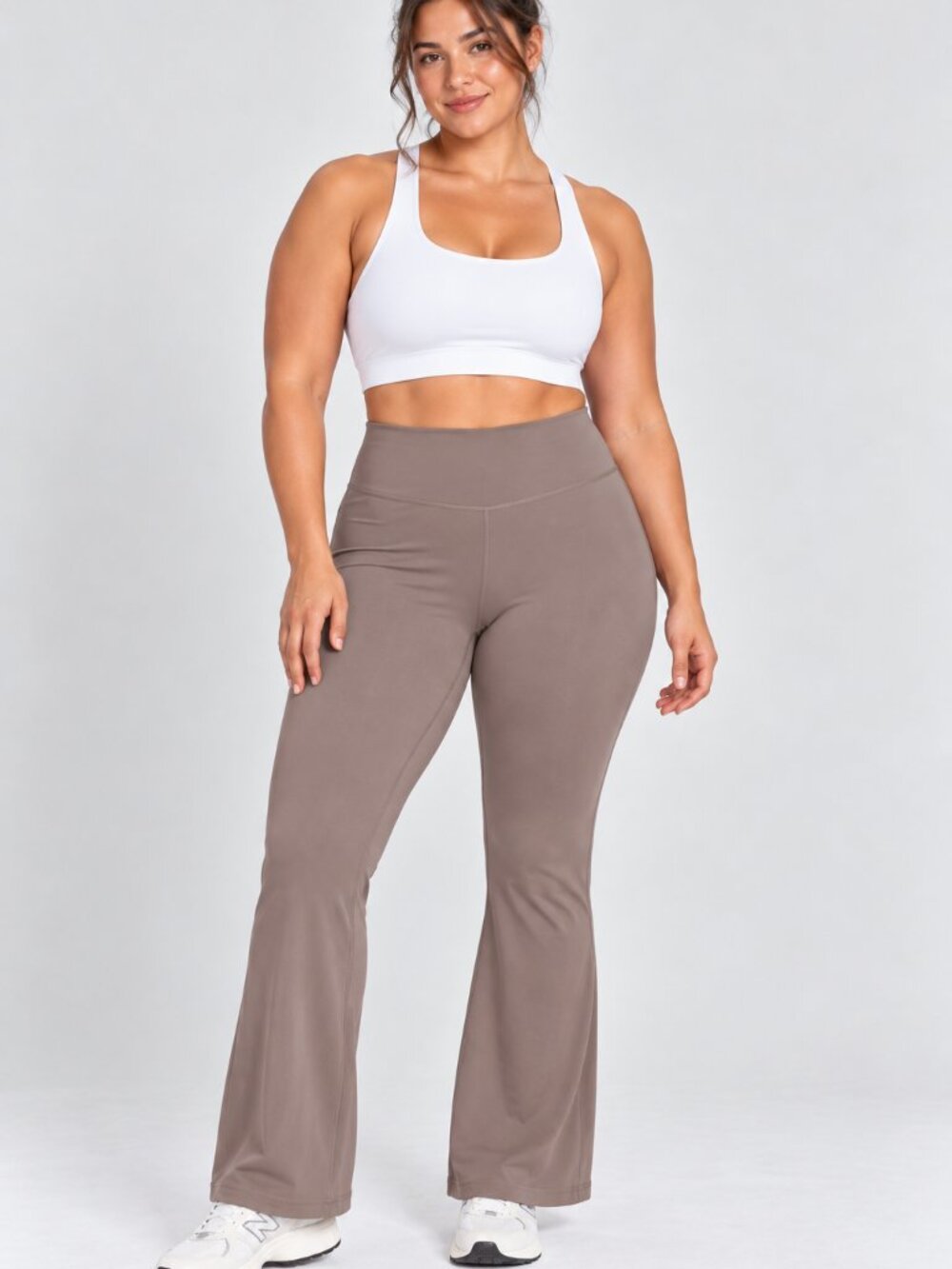 #510 Lululemon Groove Nulu HR Flared Pant Regular 32.5” Ashen Rose Sz 12 NWT